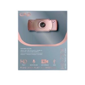 NEW Cylo Rose Gold 720P HD Webcam